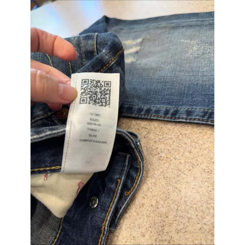True Religion Men's Blue Jeans